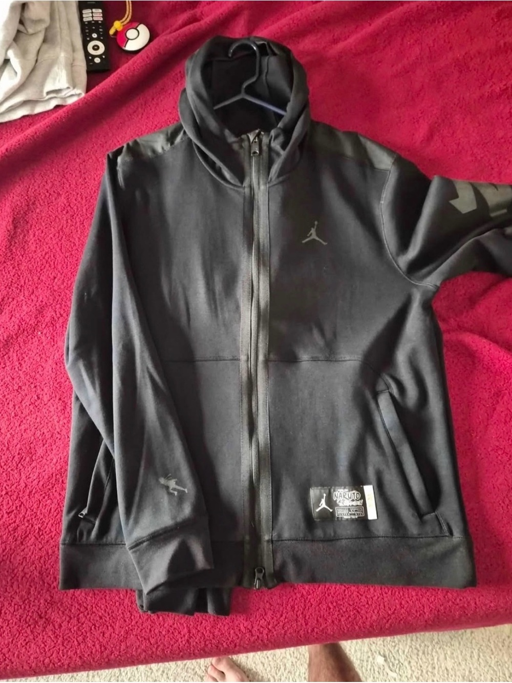 Jordan x Zion x Naruto Full Zip Hoodie